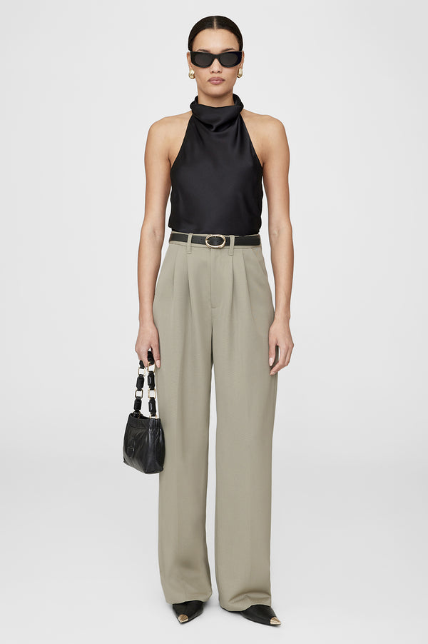 anissa kermiche Eliana Top - Black