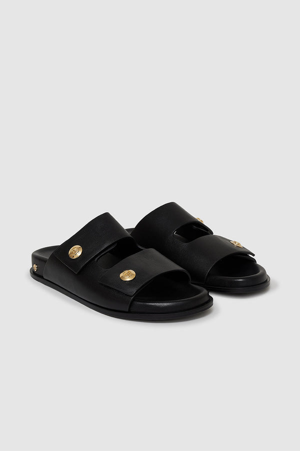 Anissa Kermiche Ella Slides - Black
