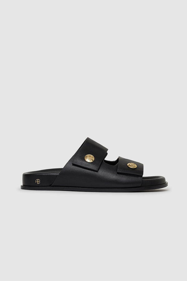 anissa kermiche Ella Slides - Black