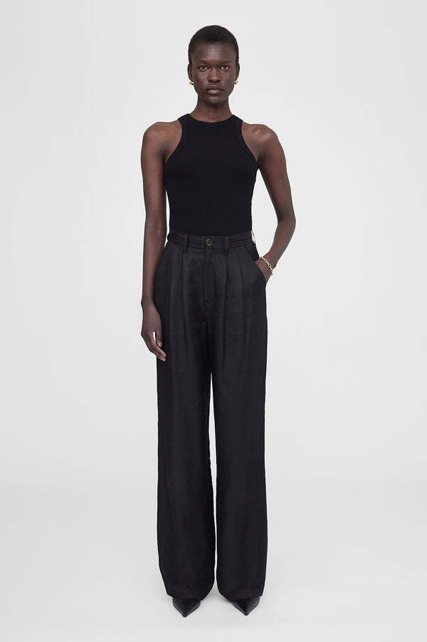 anissa kermiche Eva Tank - Black