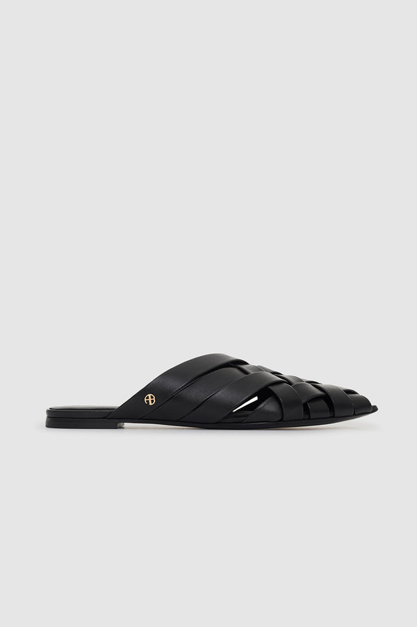 anissa kermiche Eve Flats - Black
