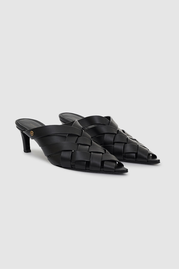 Anissa Kermiche Eve Mules - Black