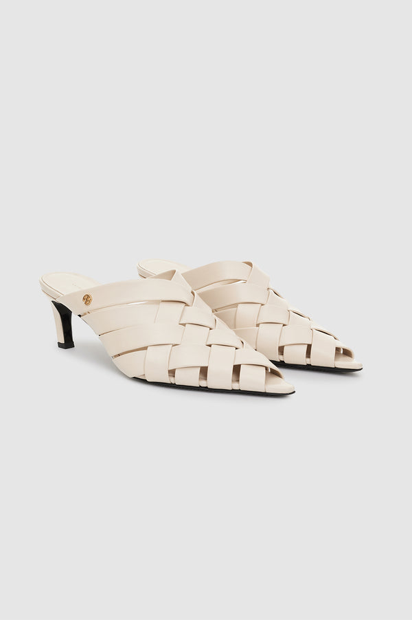 Anissa Kermiche Eve Mules - Bone