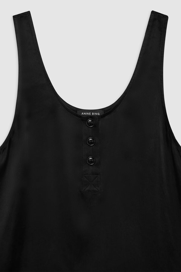 Anissa Kermiche Evy Top - Washed Black