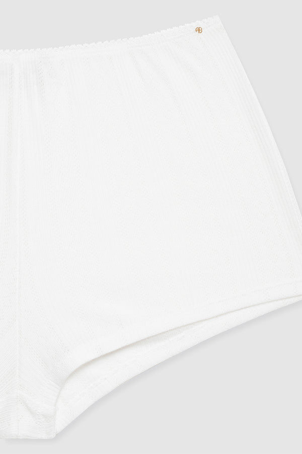 Anissa Kermiche Fran Boyshort - Off White