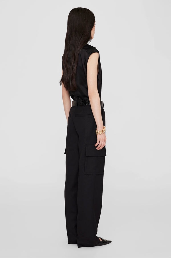 Anissa Kermiche Geneva Top - Black