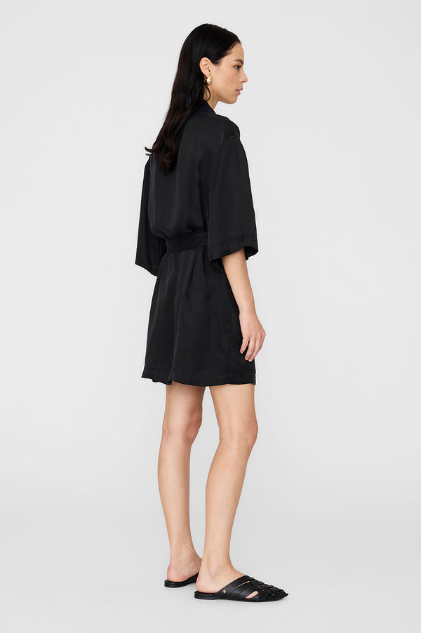 Anissa Kermiche Geri Dress - Washed Black