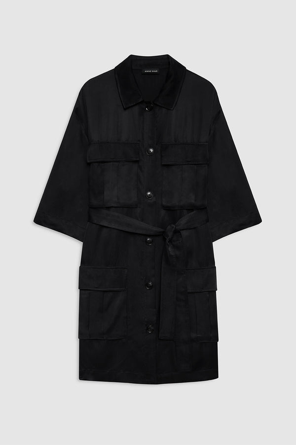 Anissa Kermiche Geri Dress - Washed Black