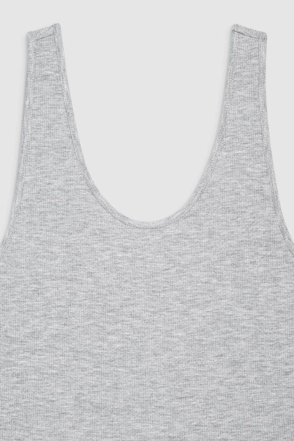 Anissa Kermiche Ginny Bodysuit - Heather Grey