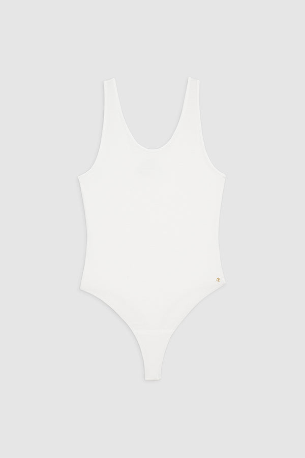 Anissa Kermiche Ginny Bodysuit - Off White
