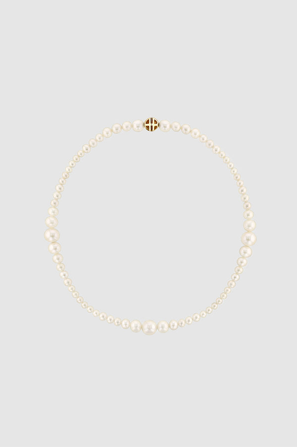 anissa kermiche Gradual Pearl Necklace - 14k Gold