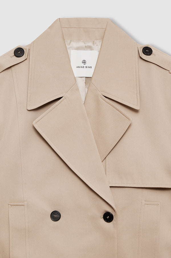 Anissa Kermiche Greer Jacket - Oatmeal