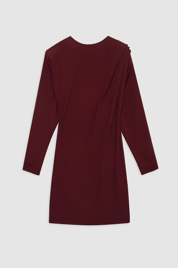Anissa Kermiche Haven Dress - Cabernet