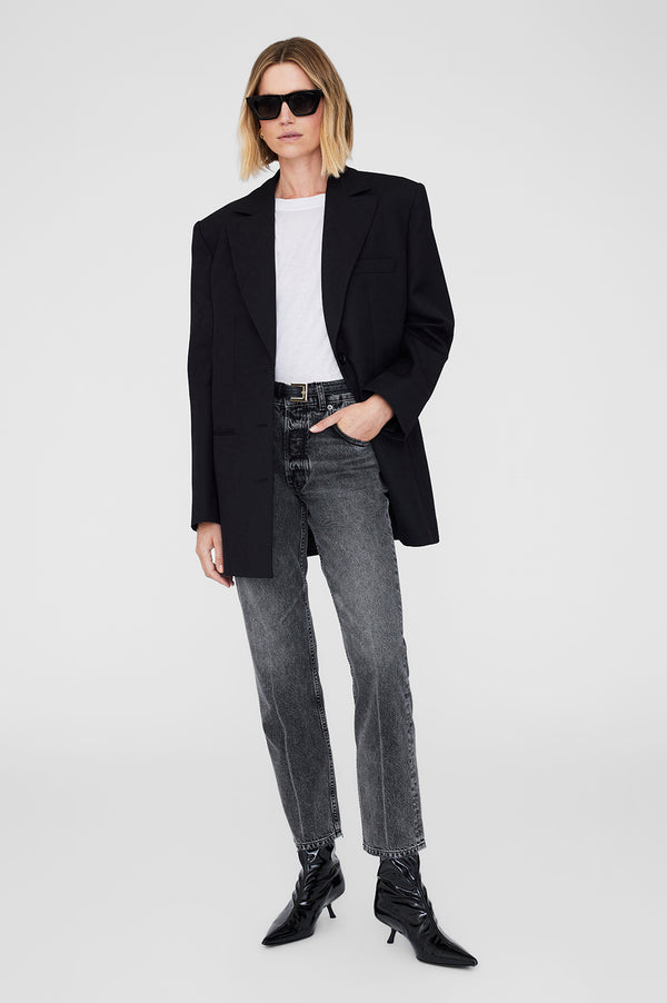 Anissa Kermiche Hilda Boots - High-Shine Black