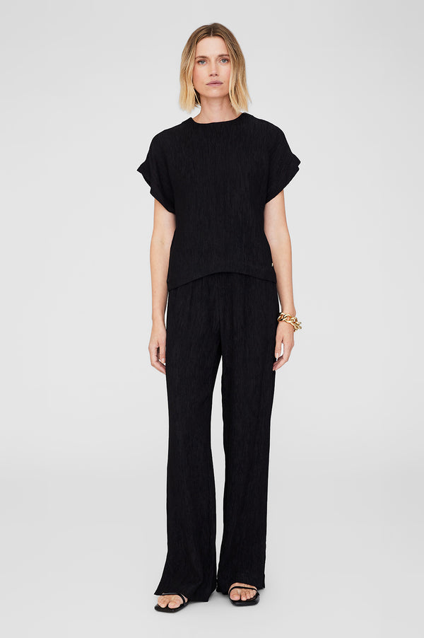 Anissa Kermiche Hilda Flat Sandals - Black