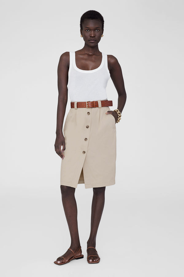 Anissa Kermiche Hilda Flat Sandals - Cognac