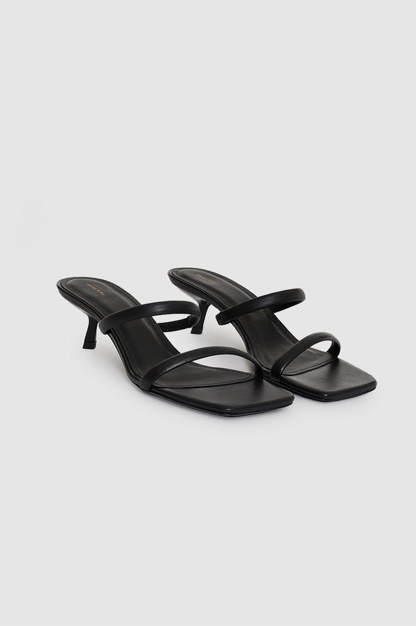 Anissa Kermiche Hilda Mule Sandals - Black