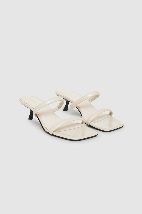 Anissa Kermiche Hilda Mule Sandals - Bone