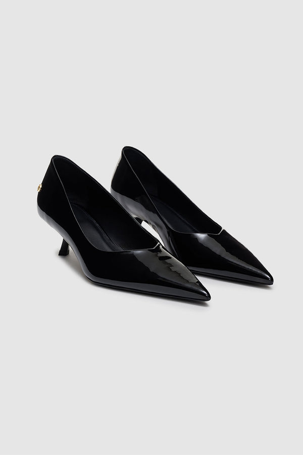 Anissa Kermiche Hilda Pumps - Black Patent