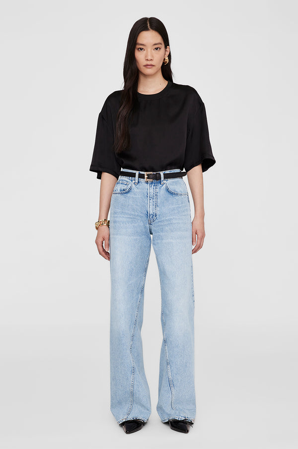 anissa kermiche Imogen Top - Black