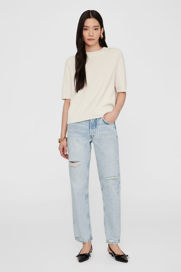 anissa kermiche Jackson Sweater - Ivory