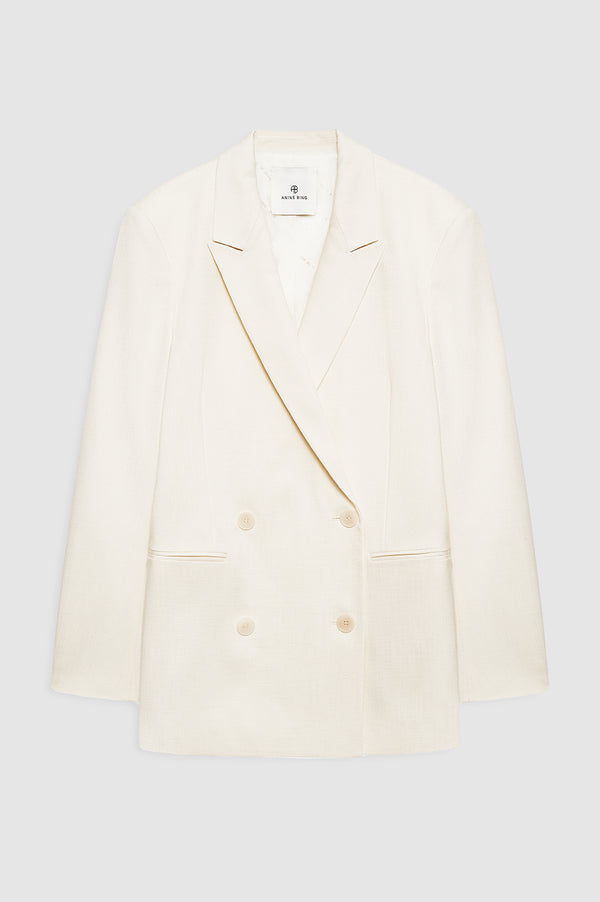 Anissa Kermiche Jasmine Blazer - Cream