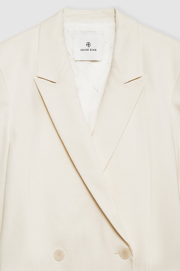Anissa Kermiche Jasmine Blazer - Cream