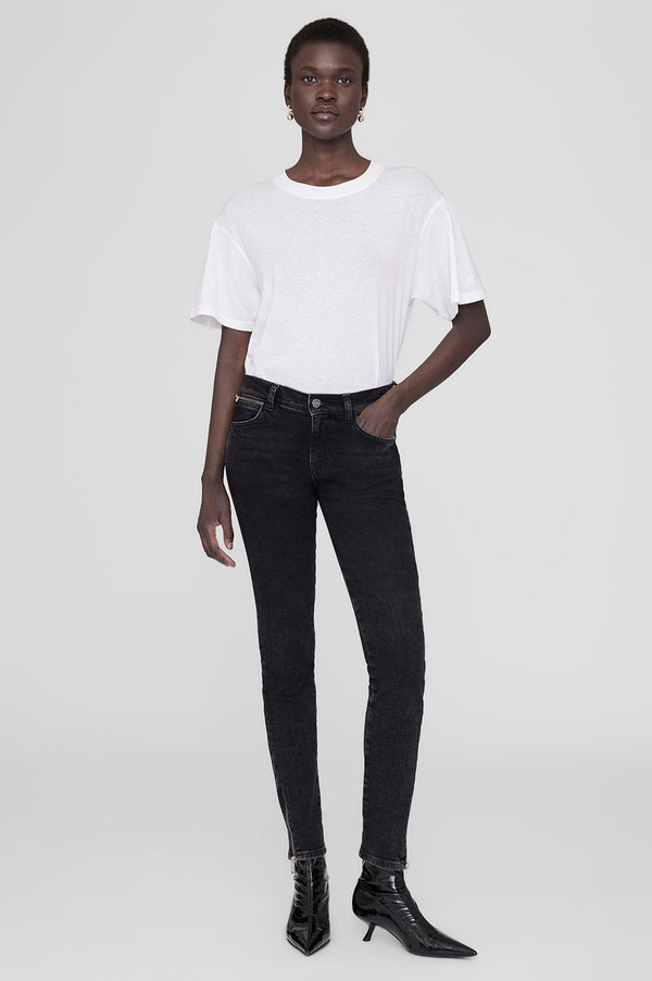 anissa kermiche Jax Jean in Smoke Black | ANINE BING