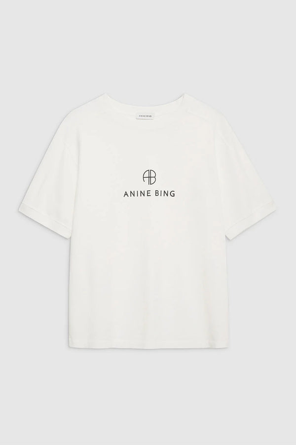 Anissa Kermiche Jaylin Tee Monogram - Ivory