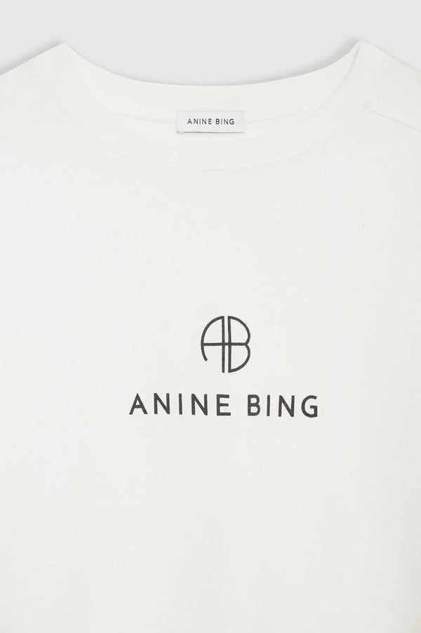 Anissa Kermiche Jaylin Tee Monogram - Ivory