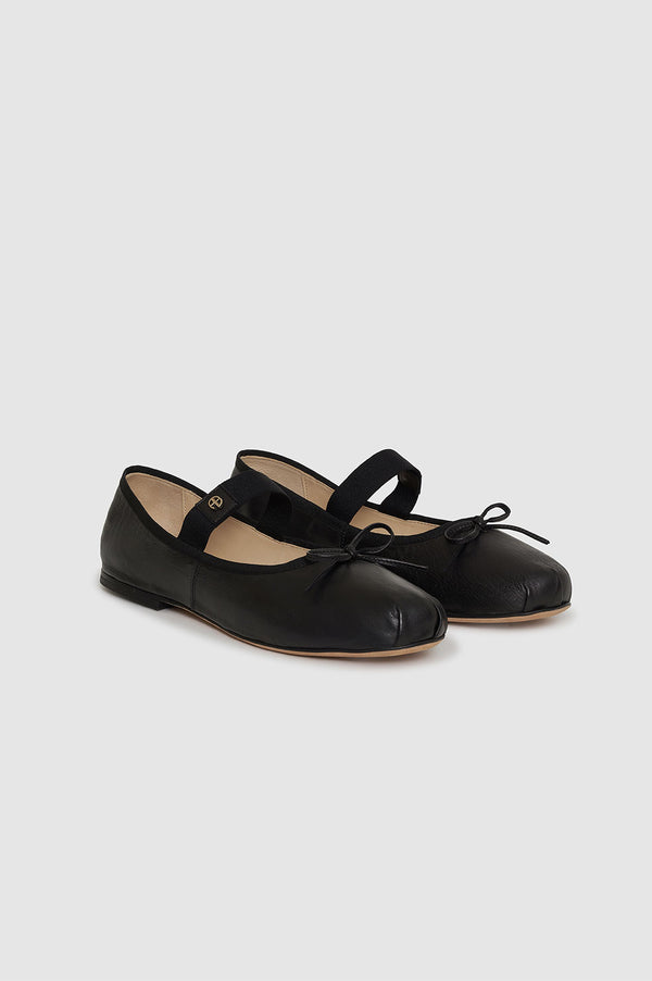 Anissa Kermiche Jolie Flats - Black