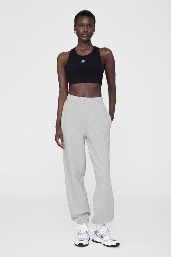 anissa kermiche Karter Jogger - Heather Grey