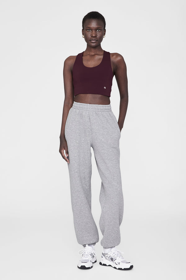 anissa kermiche Karter Jogger - Medium Heather Grey