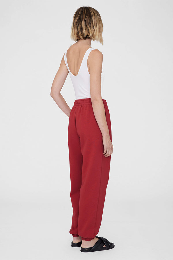 Anissa Kermiche Karter Jogger - Washed Red