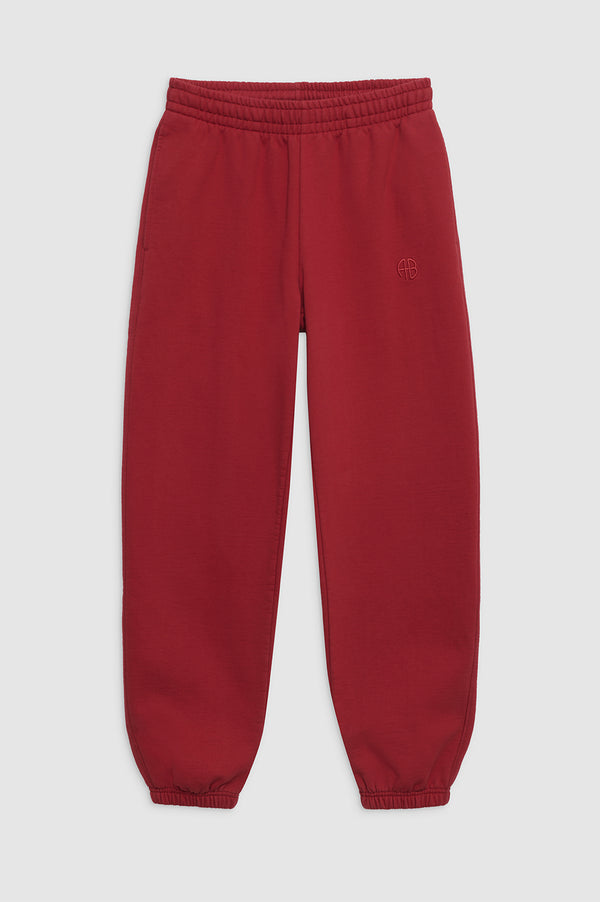 Anissa Kermiche Karter Jogger - Washed Red