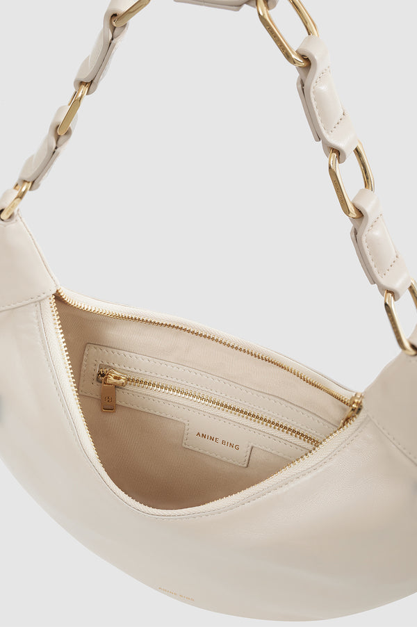 Anissa Kermiche Kate Hobo Bag - Bone