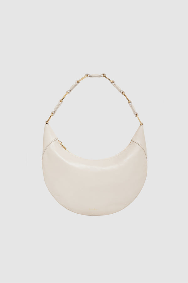 anissa kermiche Kate Hobo Bag - Bone