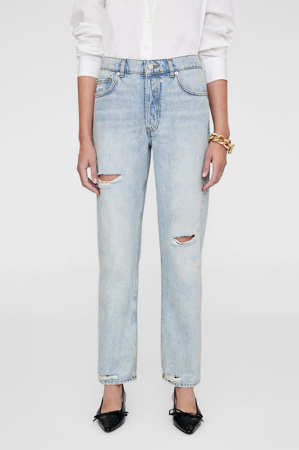 Anissa Kermiche Kate Jean - Destructed Bleached Blue