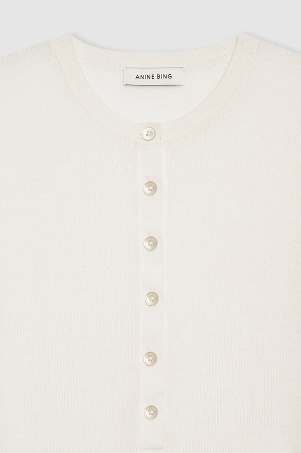 Anissa Kermiche Katrin Long Sleeve Sweater - Ivory