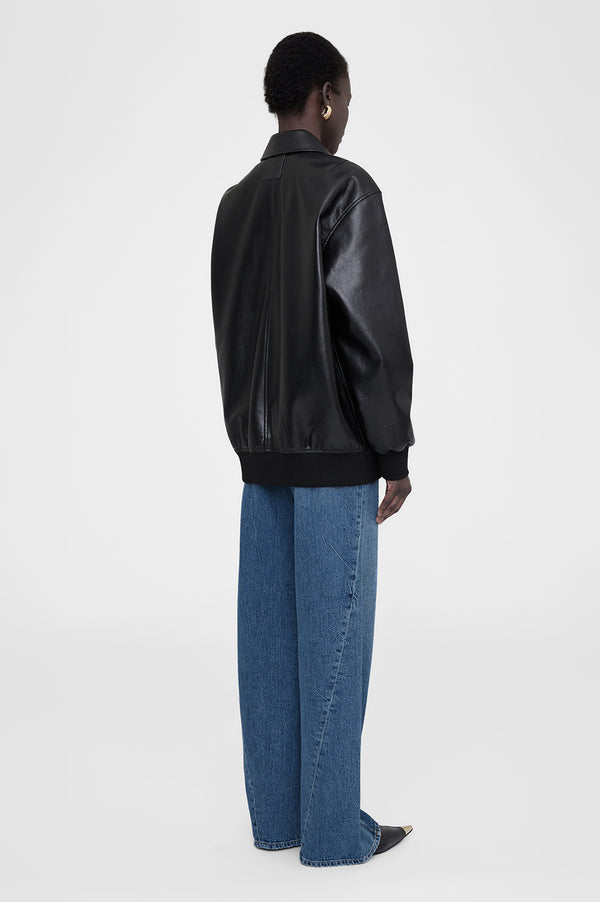 Anissa Kermiche Kelanie Jacket In Black | ANINE BING