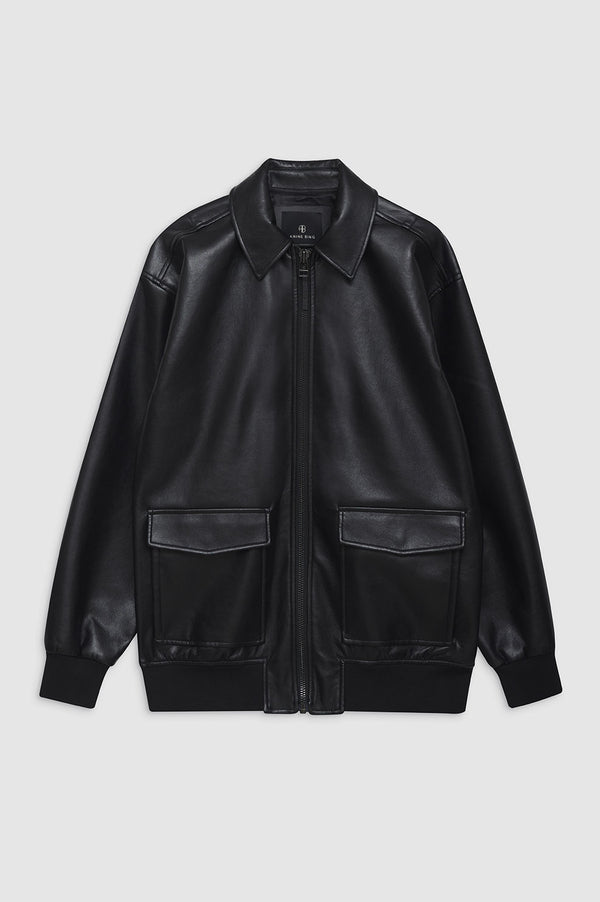Anissa Kermiche Kelanie Jacket In Black | ANINE BING
