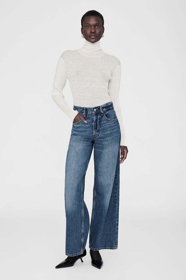 anissa kermiche Kyle Sweater - Ivory