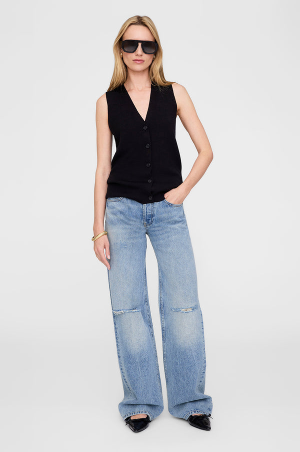 anissa kermiche Lawrence Vest - Black