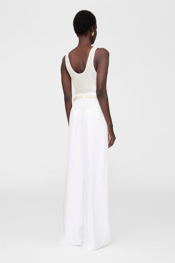 Anissa Kermiche Lea Top - Snow White