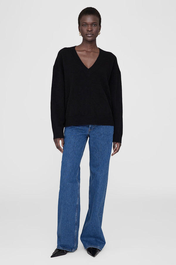 anissa kermiche Lee Sweater - Black