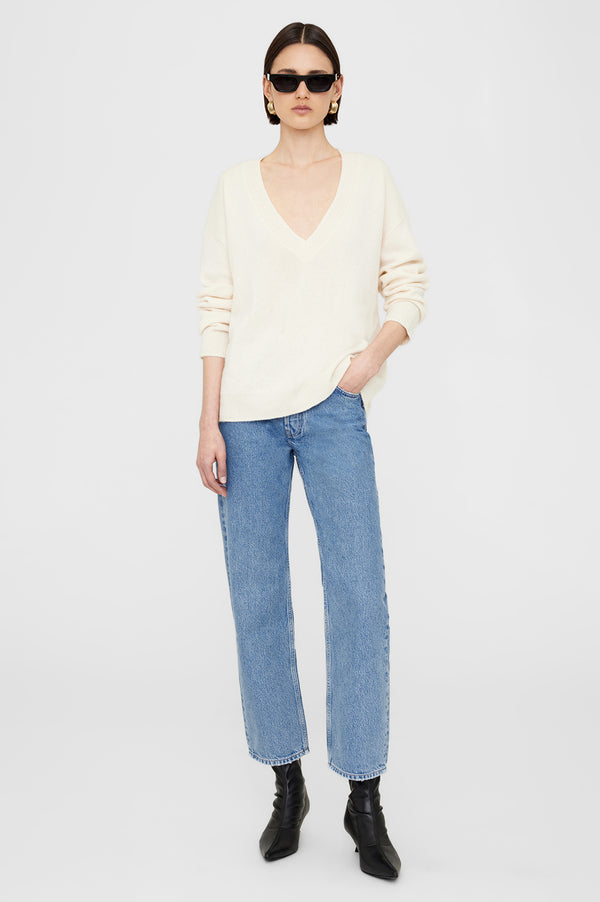 anissa kermiche Lee Sweater - Cream