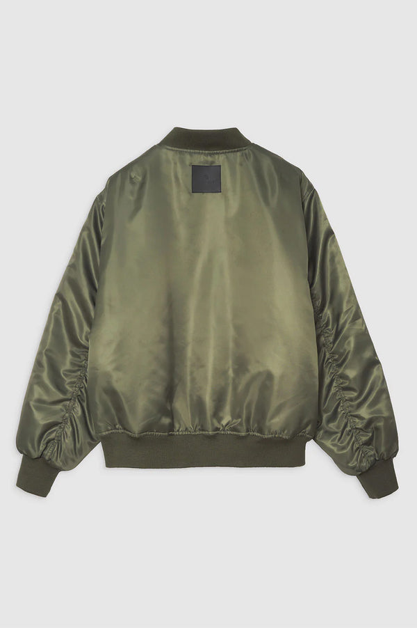 Anissa Kermiche Leon Bomber - Army Green