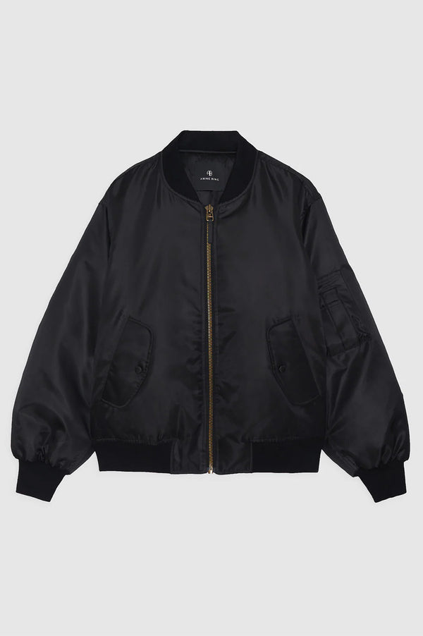 Anissa Kermiche Leon Bomber - Black