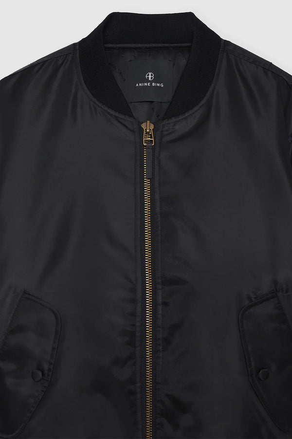 Anissa Kermiche Leon Bomber - Black