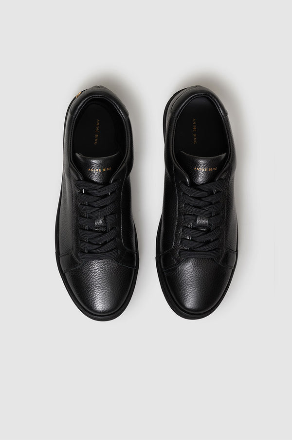 Anissa Kermiche Liane Sneakers - Black Pebbled